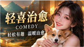 轻喜治愈主题展示图